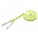 Tellur Data cable Magnetic, USB to Micro USB, 1.2m green