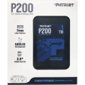 Patriot P200 1TB Solid State Drive (black, SATA 6Gb / s, 2.5 ")