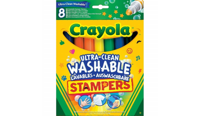 Crayola markerpliiatsid Stamp 8tk