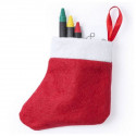 Christmas Sock with Accessories 145570 (Punane)