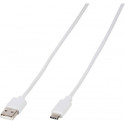 Vivanco kaabel Polybag USB-C - USB-A 1m (45705)
