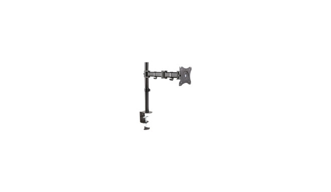 DIGITUS single monitor clamp mount up to 69cm 27Inch VESA 75x75mm 100x100 mm rotateble and swivelble