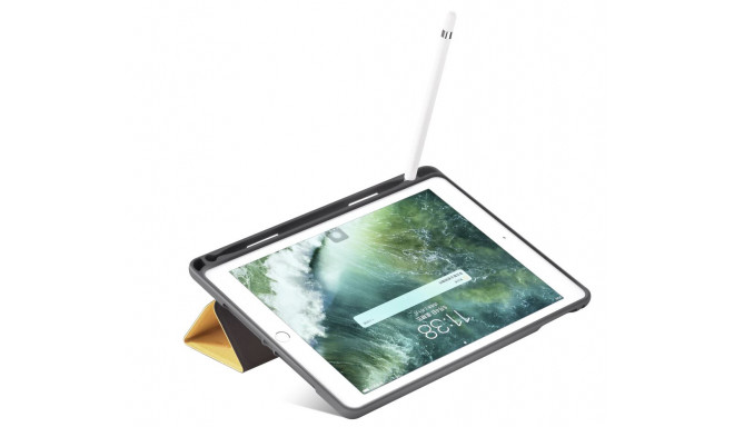 Devia case Leather Pencil Slot iPad Air (201) & iPad Pro 10.5, black