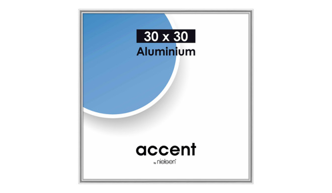 Nielsen Photo Frame 54123 Accent Glossy Silver 30x30 cm