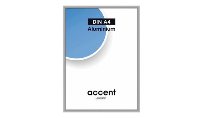 Nielsen Photo Frame 52124 Accent Frosted Silver 21x29.7 cm