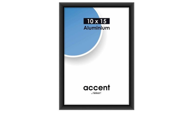 Nielsen Photo Frame 51226 Accent Frosted Black 10x15 cm