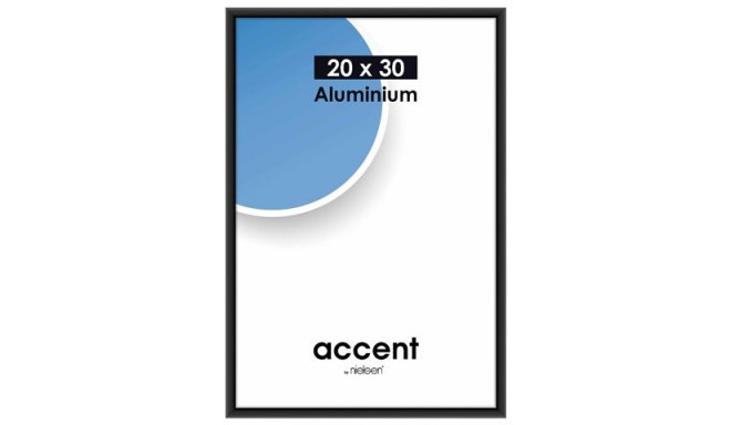 Nielsen Photo Frame 53526 Accent Frosted Black 20x30 cm