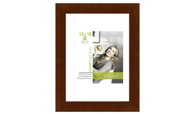 Nielsen Photo Frame 8988004 Apollon Wenge 13x18 / 10x15 cm