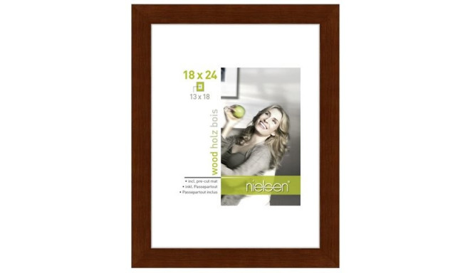 Nielsen Photo Frame 8988044 Apollon Wenge 18x24 / 13x18 cm