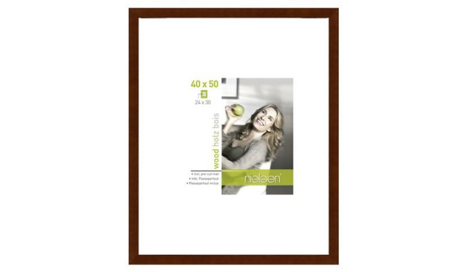 Nielsen Photo Frame 8988024 Apollon Wenge 40x50 / 24x30 cm