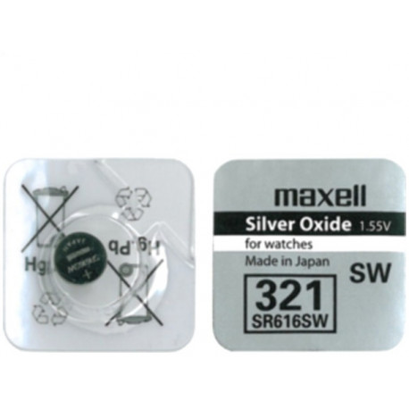 Maxell patarei SR616SW/321 1,55V