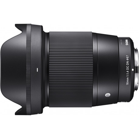 Sigma 16mm f/1.4 DC DN Contemporary objektīvs priekš Canon EF-M