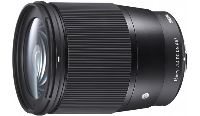 Sigma 16mm f/1.4 DC DN Contemporary lens for Canon EF-M