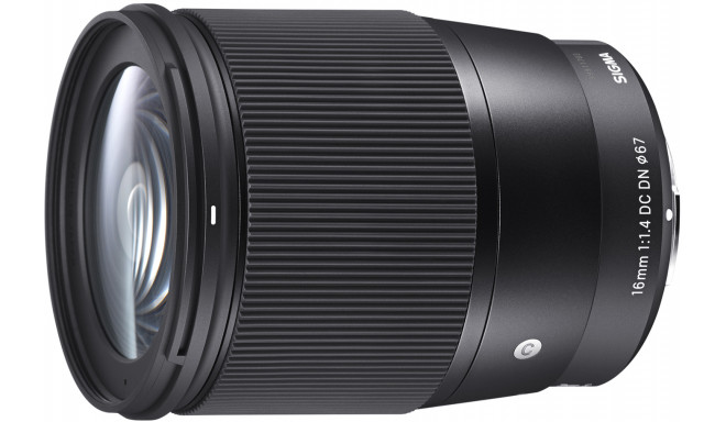 Sigma 16mm f/1.4 DC DN Contemporary объектив для Canon EF-M