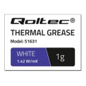 QOLTEC 51631 Qoltec Thermal paste 1.42 W/m-K | 1g | White