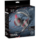 Speedlink kõrvaklapid + mikrofon Celsor Gaming, must (SL-860011-BK)