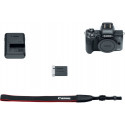 Canon EOS M50 + Sigma 16mm f/1.4, black