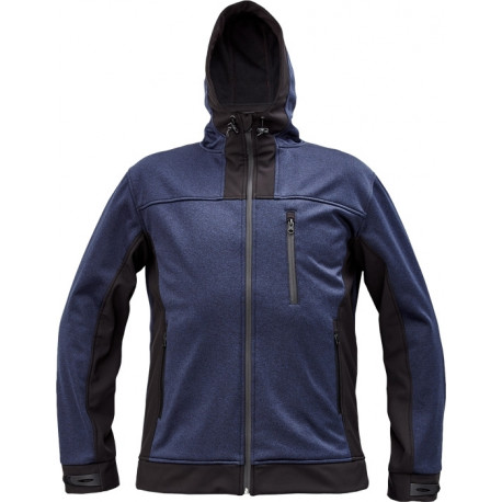 Cerva Huyer meeste softshell navy EOL L