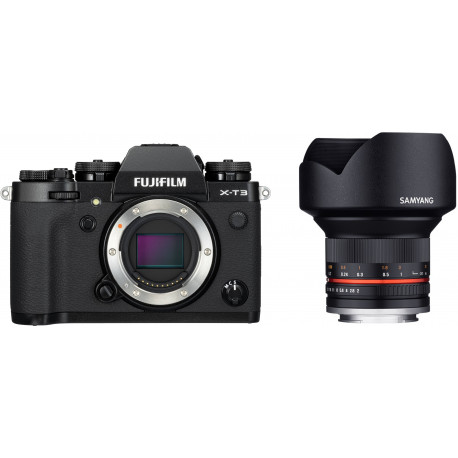 Fujifilm X-T3 + Samyang 12mm f/2.0, black