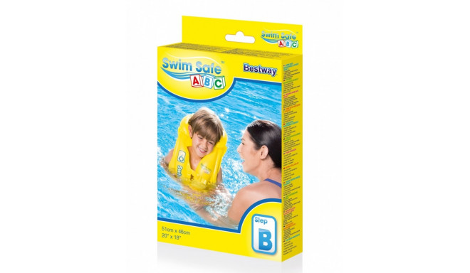 BESTWAY Vest for swimmin g lessons Yellow 51x46