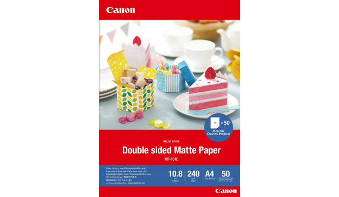 Canon fotopapīrs MP-101 A4 Double Sided Matt 240g 50 lapas