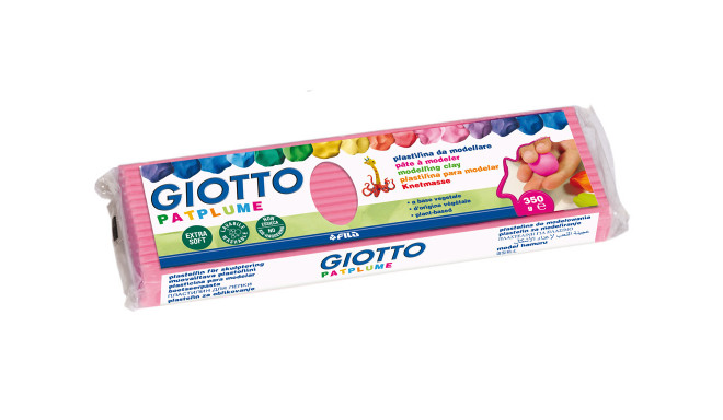 Plastiliin roosa 350g patplume Giotto