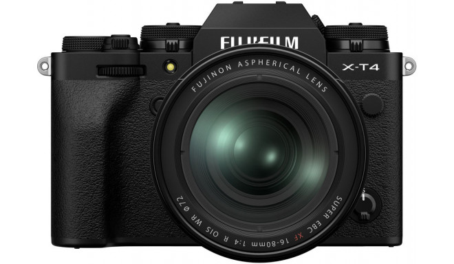 Fujifilm X-T4 + 16-80mm, black