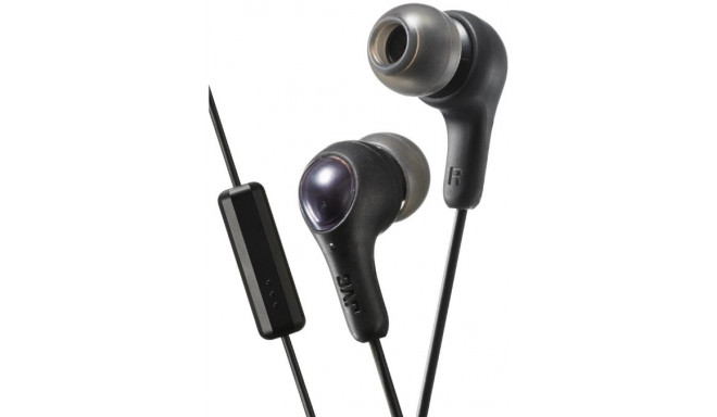 JVC HA-FX7M-B-E Gymy Plus headphones with remote & microphone