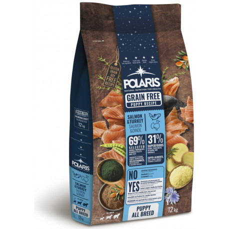 Polaris grainfree puppy salmon&turkey   12kg