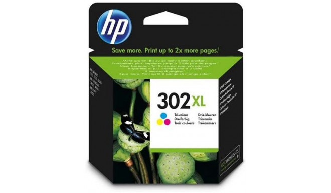 HP tint 302 XL, kolmevärviline