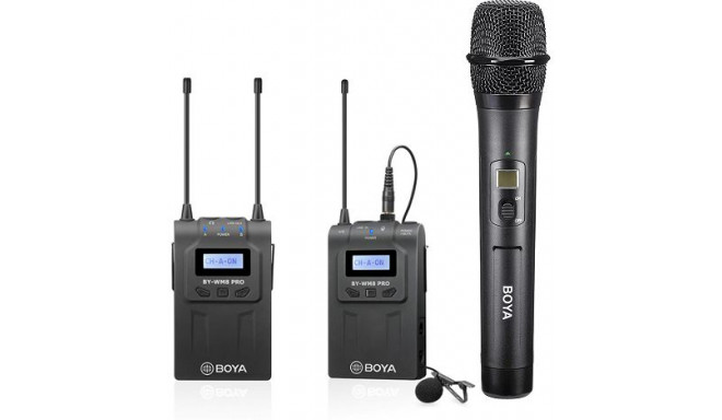 Boya microphone BY-WM8 Pro-K4 Kit UHF Wireless