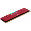 Ballistix 16GB Kit DDR4 2x8GB 3000 CL15 DIMM 288pin red RGB