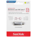 SanDisk mälupulk 128GB Ultra Dual Drive Luxe USB-C (SDDDC4-128G-G46)