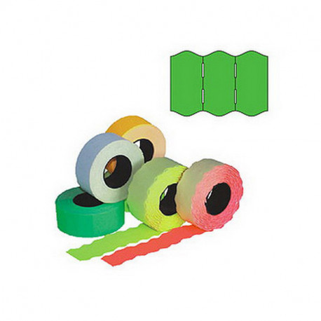 Markeerimislindid 26x16mm, roheline/ümar, 5 tk