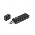 CARD READER NATEC EARWIG SD/MICRO SD USB 2.0 USB-C BLACK