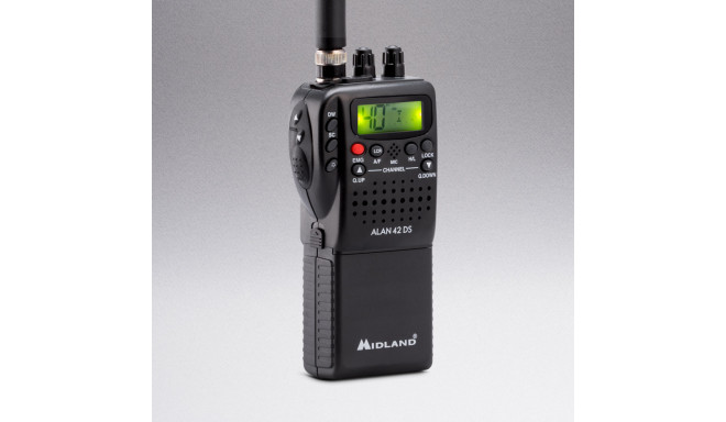 Midland ALAN 42DS handheld transceiver CB 27MHz