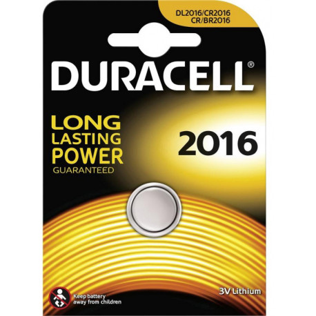 Duracell батарейка CR2016/DL2016 3V/1B