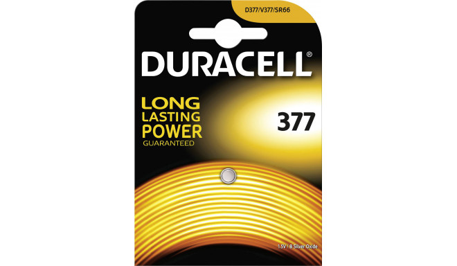 Duracell battery D377/SR66 1.5V/1B