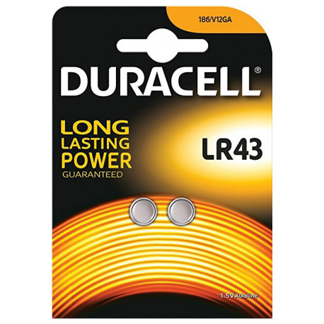 Duracell baterija LR43 1,5V/2B