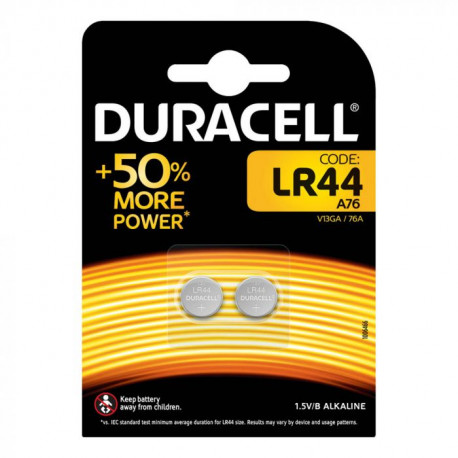 Duracell patarei LR44/A76 1,5V/2B