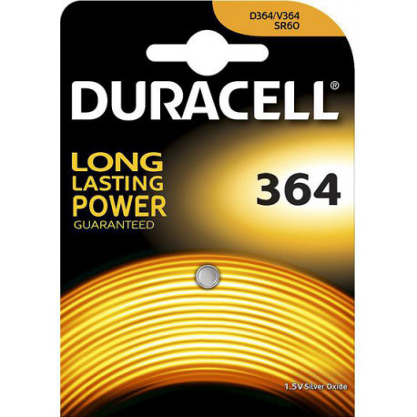 Duracell battery SR60/D364 1,5V/1B