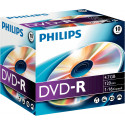 1x10 Philips DVD-R 4,7GB 16X JC