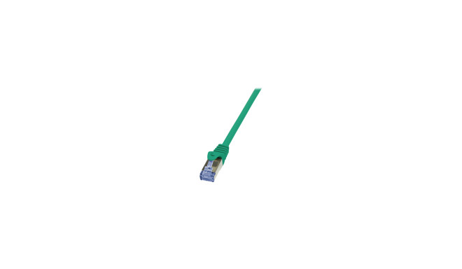 LOGILINK CQ3055S LOGILINK - Paigalduskaabel Cat.6A 10G S/FTP PIMF PrimeLine roheline 2m