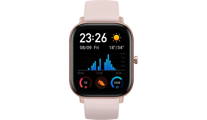 xiaomi amazfit gts rose pink