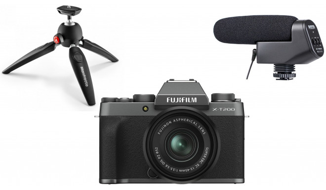 Fujifilm X-T200 Youtuber Kit, hall