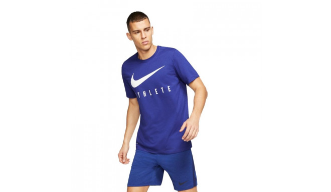 Meeste treeningsark Nike Dry Tee DB Athlete M BQ7539 455 Shirts tank tops Photopoint.lv