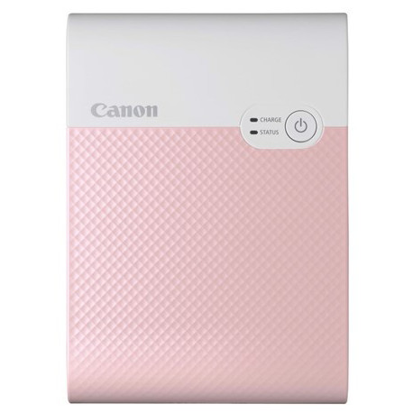 Canon фотопринтер Selphy Square QX10, розовый