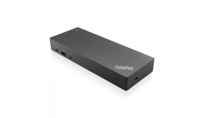 ThinkPad Hybrid USB A/C Dock 2xDisplayPort, 2xHDMI, 2x3840x2160-60Hz, 1Gbit LAN, 1xUSB-C Front 5xUSB