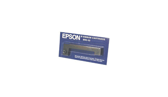 Lint Epson ERC22Black must M160/M180/M181/M190, HX150 Ref.9/124 orig (asendab ERC22P)