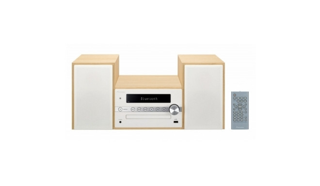 Pioneeri CD/BT stereosüsteem (valge) X-CM56-W